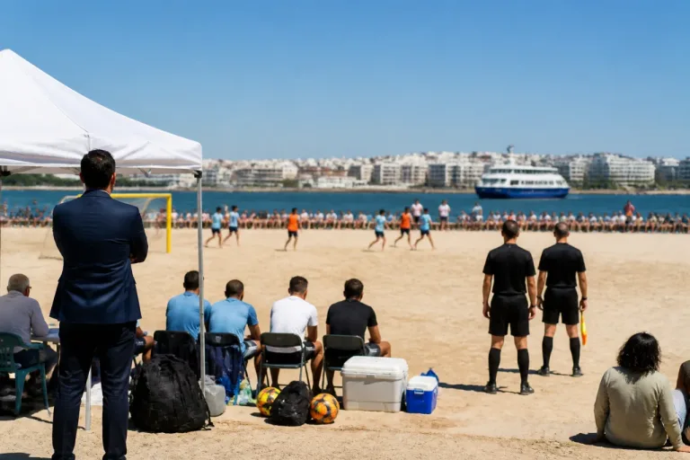 Olhão recebe jornada inaugural da Liga Algarve de Futebol de Praia na Armona