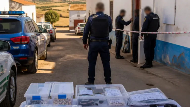 Operação conjunta em Castro Verde e Beja leva à detenção de 11 suspeitos por tráfico