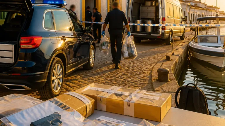 Operação da PJ em Olhão leva à detenção por posse de arma e investiga sequestro de novembro