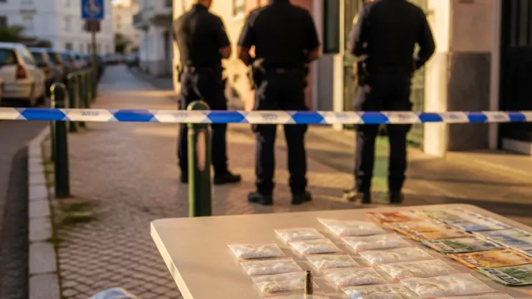 Operação da PSP em Almada ocupa drogas e impõe apresentações bissemanais ao detido