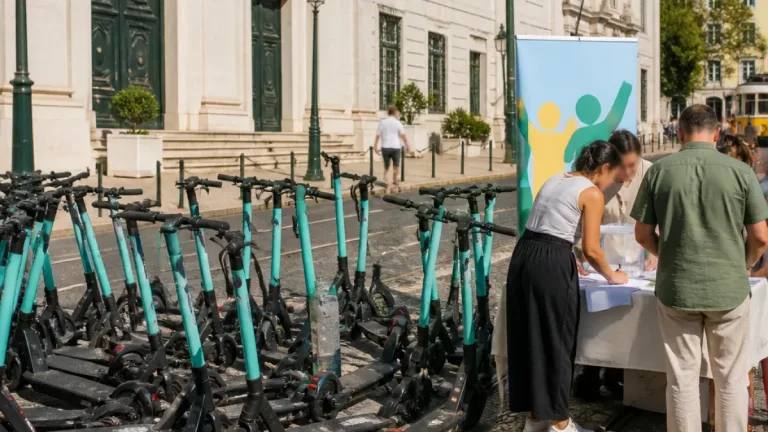 Operadores contestam proposta de referendo do ACP para banir trotinetes partilhadas em Lisboa