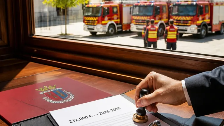 Ourém renova apoio financeiro aos bombeiros até 2030 com 232 mil euros no primeiro ano