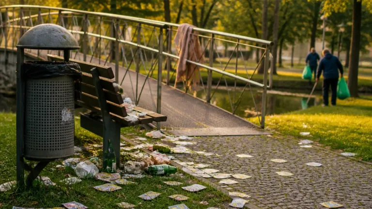 Ovar: apelo ao civismo após aumento de lixo e degradação no Jardim Câster
