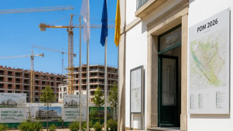 Palmela aprova novo PDM que limita expansão urbana e impõe habitação a preço controlado