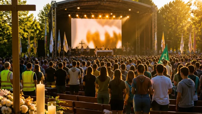 Papa envia mensagem de esperança aos participantes do Rejoice em Lamego