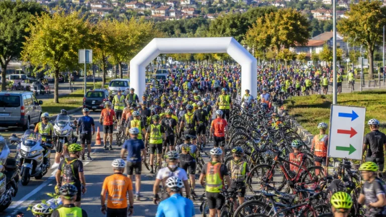 Paredes acolheu mais de 1 000 ciclistas na estreia do Granfondo