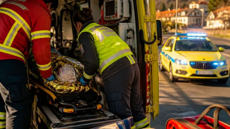 Parto assistido em ambulância em Paredes: bebé nasce com auxílio de Bombeiros e VMER