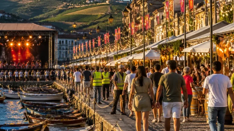 Peso da Régua regista milhares de visitantes na primeira semana das Festas do Douro