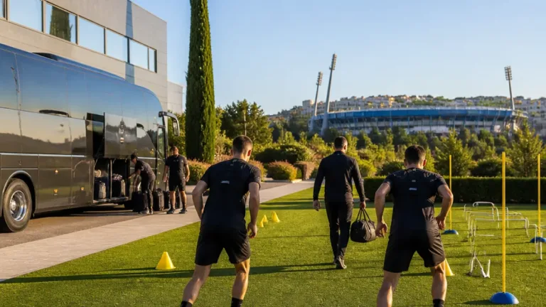 Pietuszewski e Martim Fernandes em treino condicionado e perto da Supertaça em Coimbra