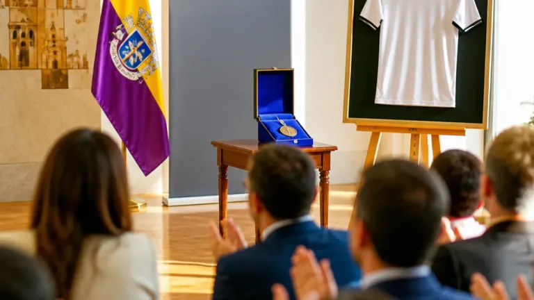 Pizzi recebe homenagem da Associação de Futebol de Bragança e a mais alta distinção local