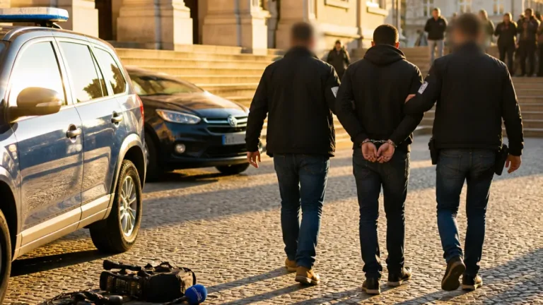 PJ detém homem em Viseu por alegados abusos contra filha de 12 anos; tribunal aplica prisão preventiva