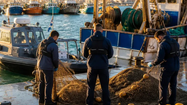 Polícia Marítima fiscaliza cinco embarcações em Setúbal e identifica duas infrações