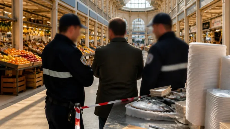 Polícia Municipal deteta infrações e restauração não autorizada no Mercado do Bolhão