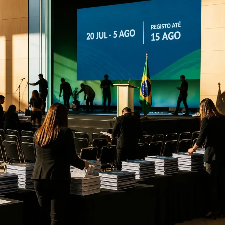 Partidos brasileiros iniciam convenções a 20 de julho para oficializar candidaturas às eleições de outubro