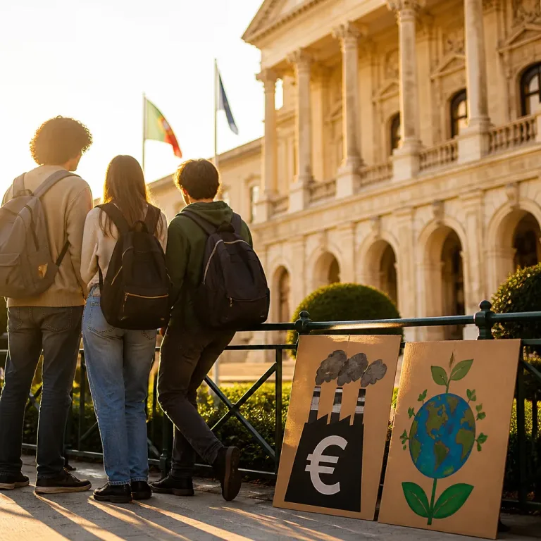 Jovens em Portugal vêem o Estado à frente no combate às alterações climáticas e apontam custos como obstáculo