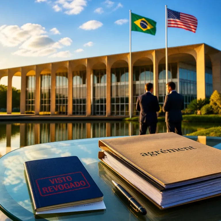 Governo Lula pondera travar aval a embaixador dos EUA após revogação de visto de representante brasileira
