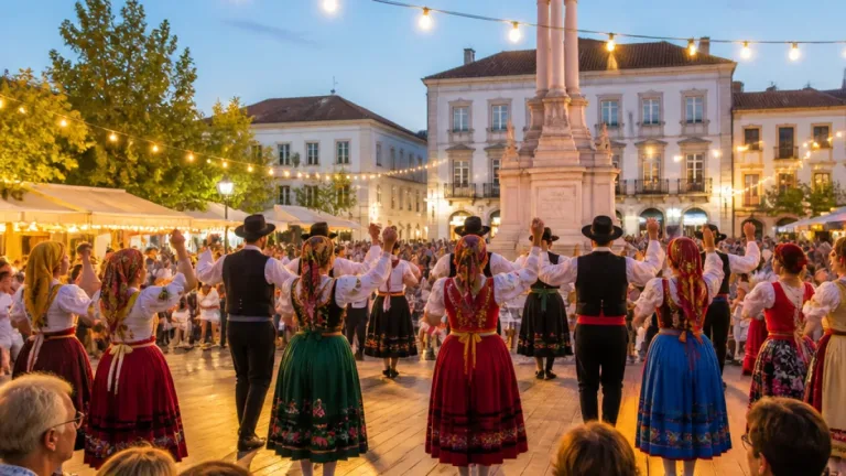 Pombal recebe encontro de folclore na Praça Marquês de Pombal a 15 de agosto