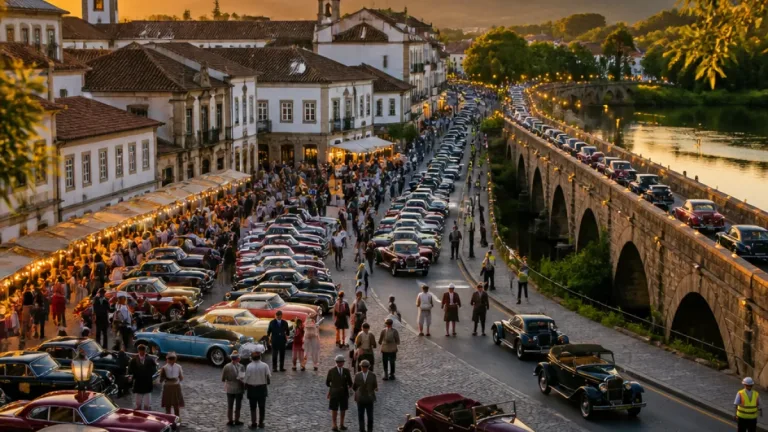 Ponte de Lima acolhe 15.ª edição do «Charme das Bielas» com cerca de 200 clássicos