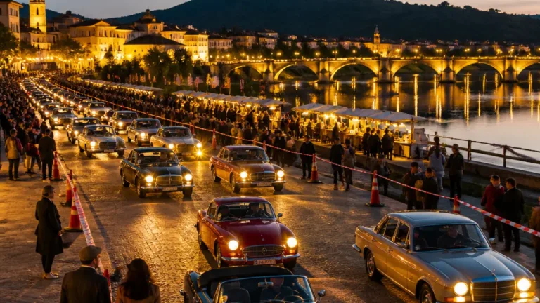 Ponte de Lima prepara desfile noturno de cerca de 200 automóveis clássicos na Expolima