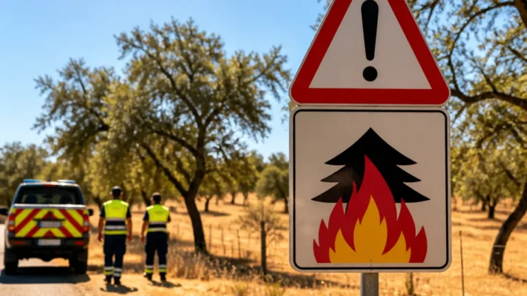 Portalegre em alerta: concelhos do distrito incluídos no perigo máximo de incêndio