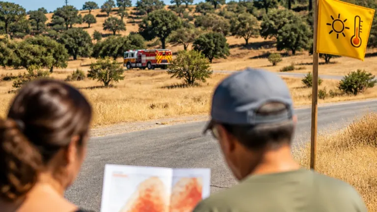 Portalegre em risco máximo de incêndio: autoridades alertam para subida do perigo