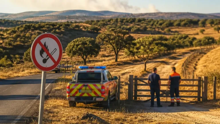 Portalegre entre concelhos em perigo máximo de incêndio com subida de temperaturas