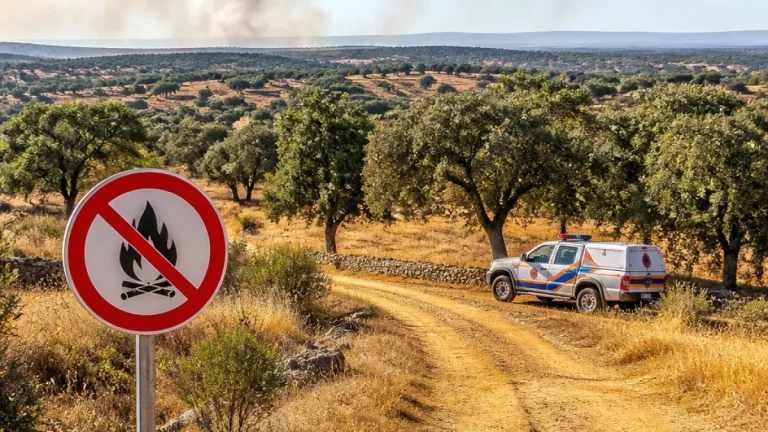 Portalegre entre distritos com concelhos em perigo máximo de incêndio