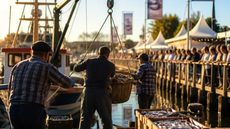 Portimão inaugura 30.º Festival da Sardinha com recriação da descarga e programa até 9 de agosto