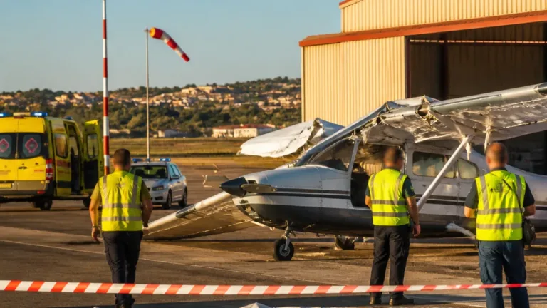Portimão: piloto de 28 anos morre em queda de avioneta no aeródromo