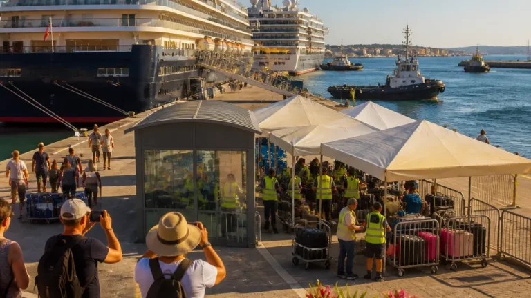 Portimão regista novo recorde de passageiros e recebe navio de ultra‑luxo na mesma semana