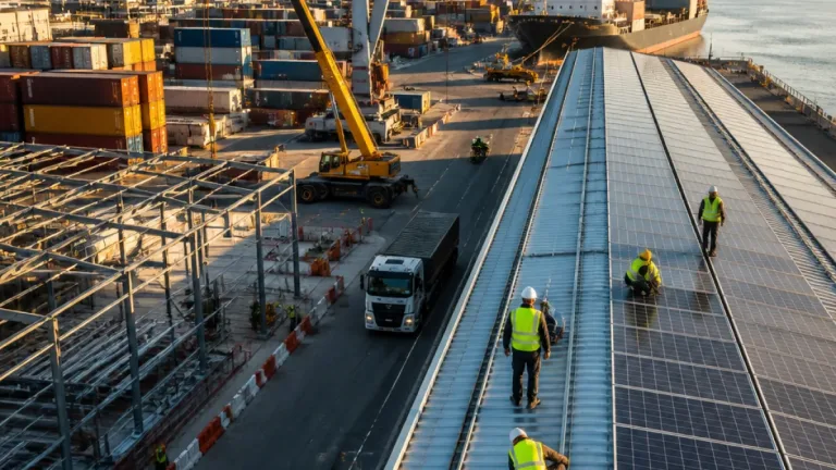 Porto de Aveiro avança com quase 1 milhão de euros em painéis fotovoltaicos para autoconsumo