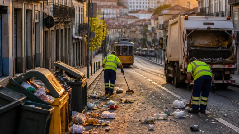 Porto regista mais contentores remexidos e resíduos dispersos após entrada do sistema 'Volta'