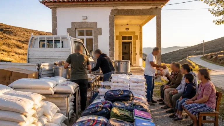 Posto fronteiriço de Sam Pun entrega 65 cabazes e refeições a famílias vulneráveis
