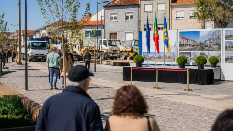 Póvoa de Varzim: Requalificação do Pé do Monte em Terroso melhora mobilidade e infraestruturas