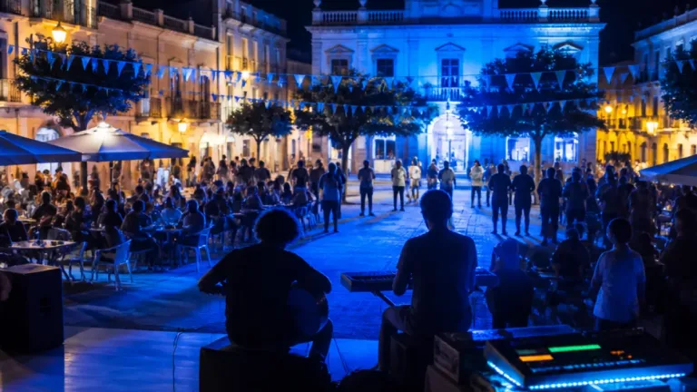 Praça Marquês de Pombal recebe Noite Azul com flamenco e DJ a partir das 22h