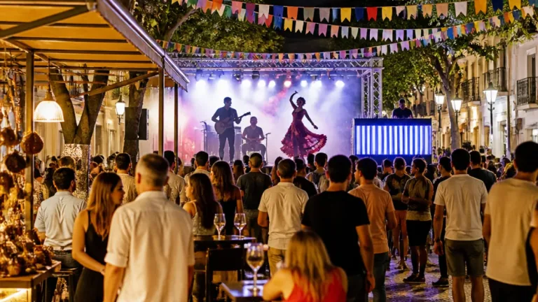 Praça Marquês de Pombal recebe Noite Azul com flamenco fusion e DJ