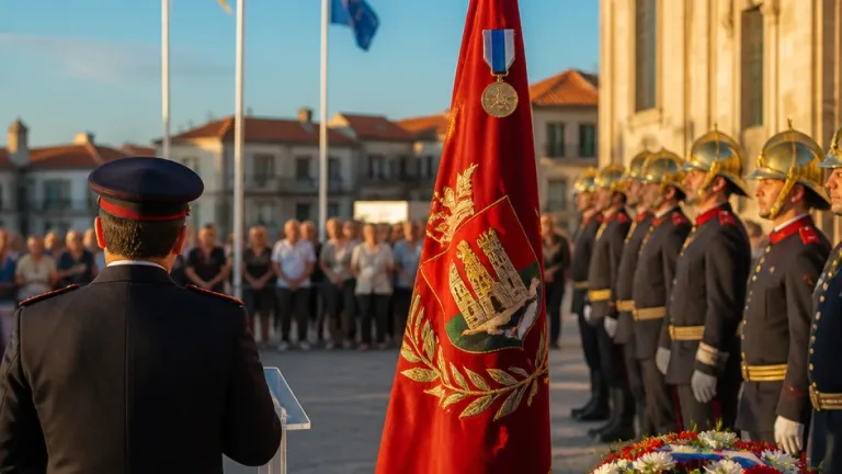 Presidente da República assinala 150 anos dos Bombeiros Voluntários da Guarda com homenagem e distinção