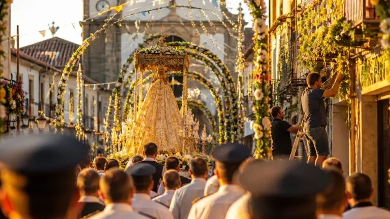 Procissão solene encerrou Festas do Anjo da Guarda na Ponte do Porto