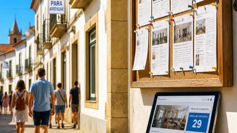 Procura por casas para arrendar mantém Évora entre as capitais com mais contactos