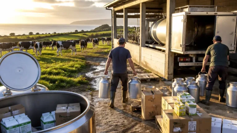 Produção do primeiro leite biológico dos Açores em risco por cortes de preço e de recolha