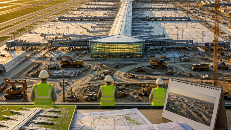 Projeto do novo aeroporto da Grande Lisboa revela dimensão e calendário da obra