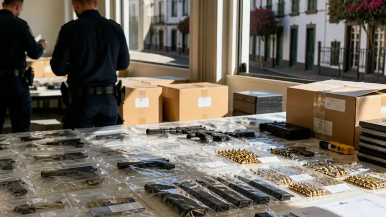 PSP apreende arsenal no Funchal após investigação de dois anos