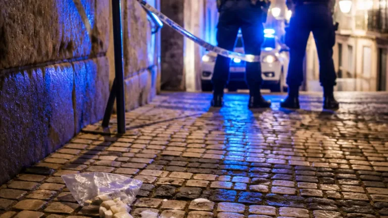 PSP detém dois homens por suspeita de tráfico na Baixa e regista outra detenção por condução sem carta