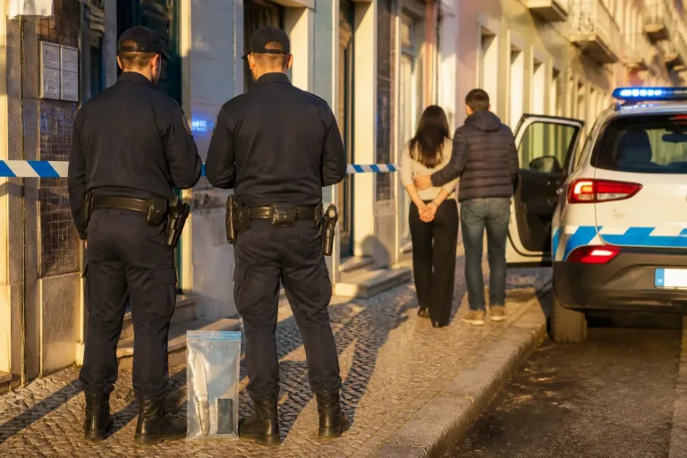 PSP detém em Arroios jovem por ameaças com faca e apreende telemóvel com material íntimo em Lisboa