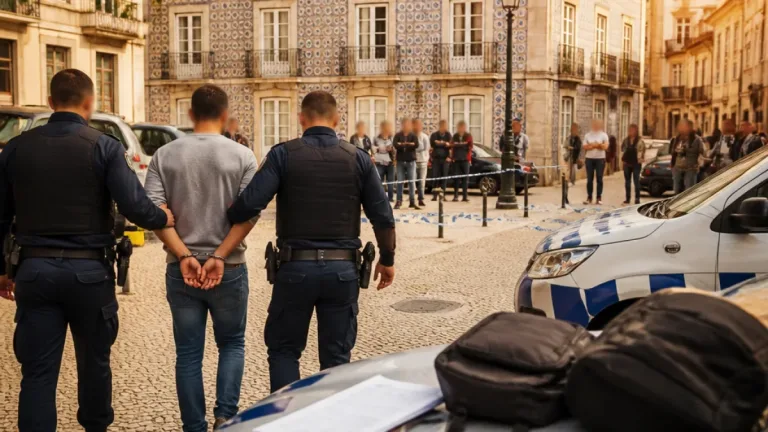 PSP detém em Coimbra homem de 32 anos suspeito de várias ações de roubo e furto
