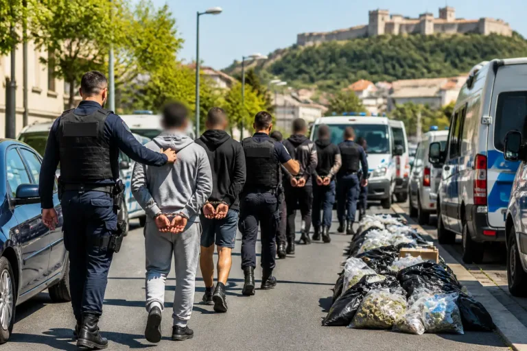 PSP detém sete homens em operação contra o tráfico de droga em Leiria