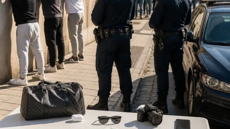 PSP detém três suspeitos por furto de malas a duas turistas na Rua Alexandre Herculano