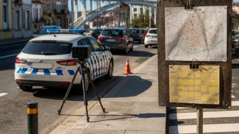 PSP divulga pontos e calendários de radares no distrito do Porto para agosto