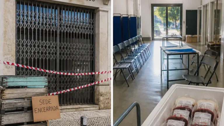 Quebra de 40% nas dádivas em Aveiro agrava-se entre associações e Câmara