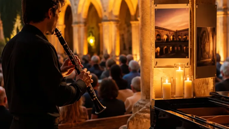 Recital de clarinete e piano nos claustros do Convento dos Remédios integra ciclo musical em Évora